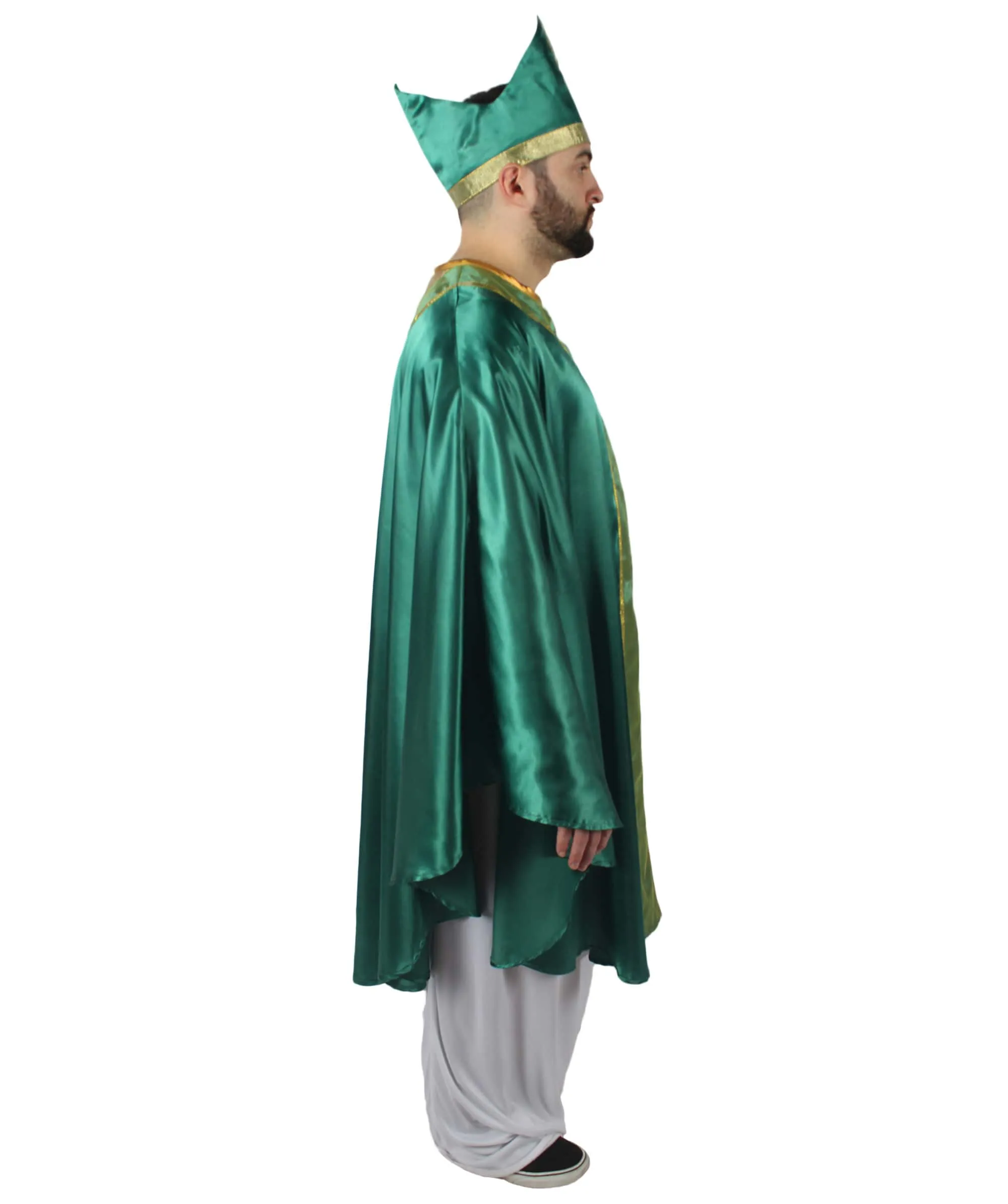 HPO Adults Men's St Patrick's Day Celebration Costume and Green Hat