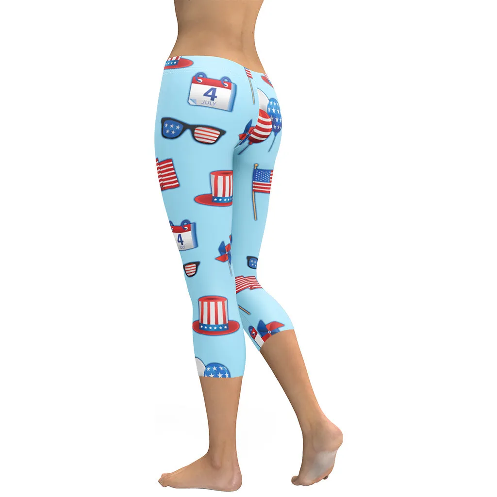 Independence Day Capris