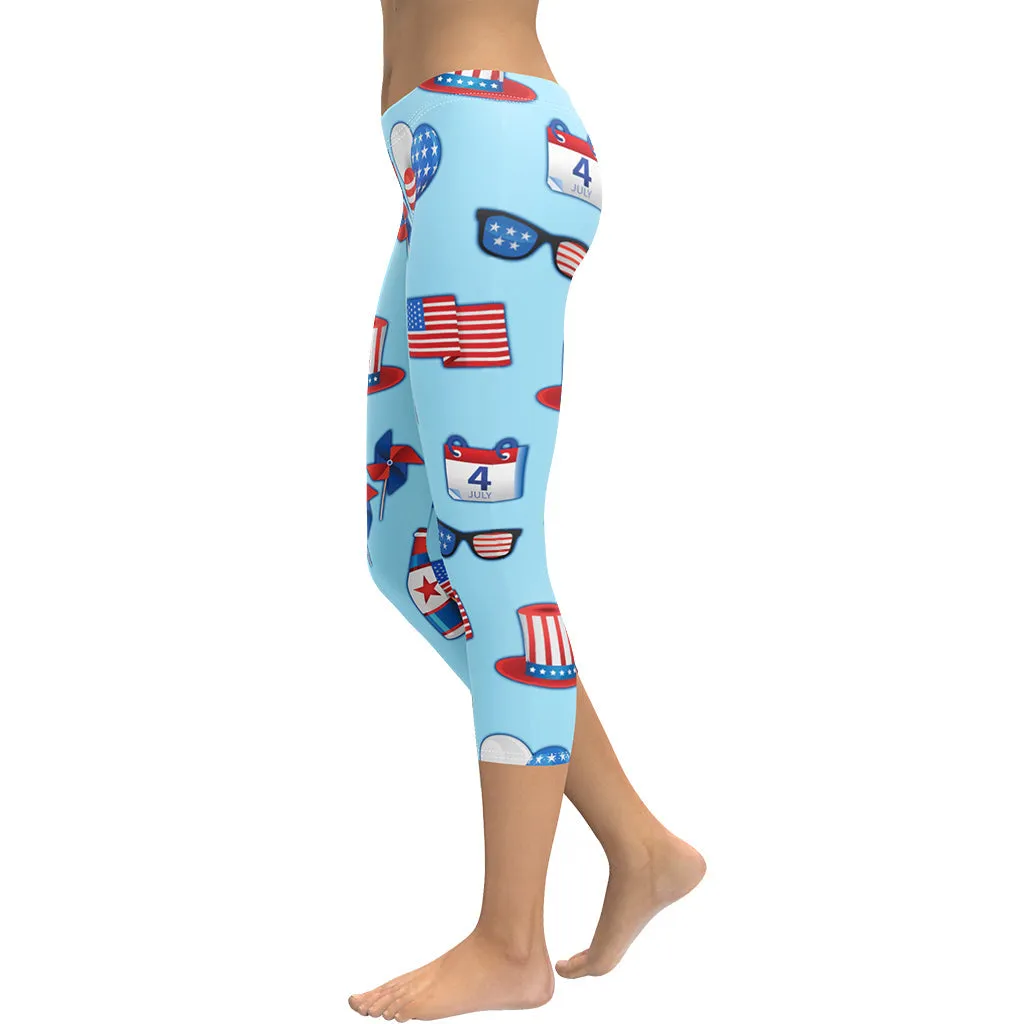 Independence Day Capris