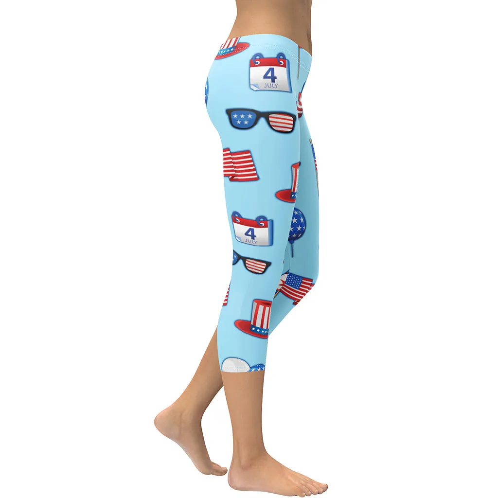 Independence Day Capris