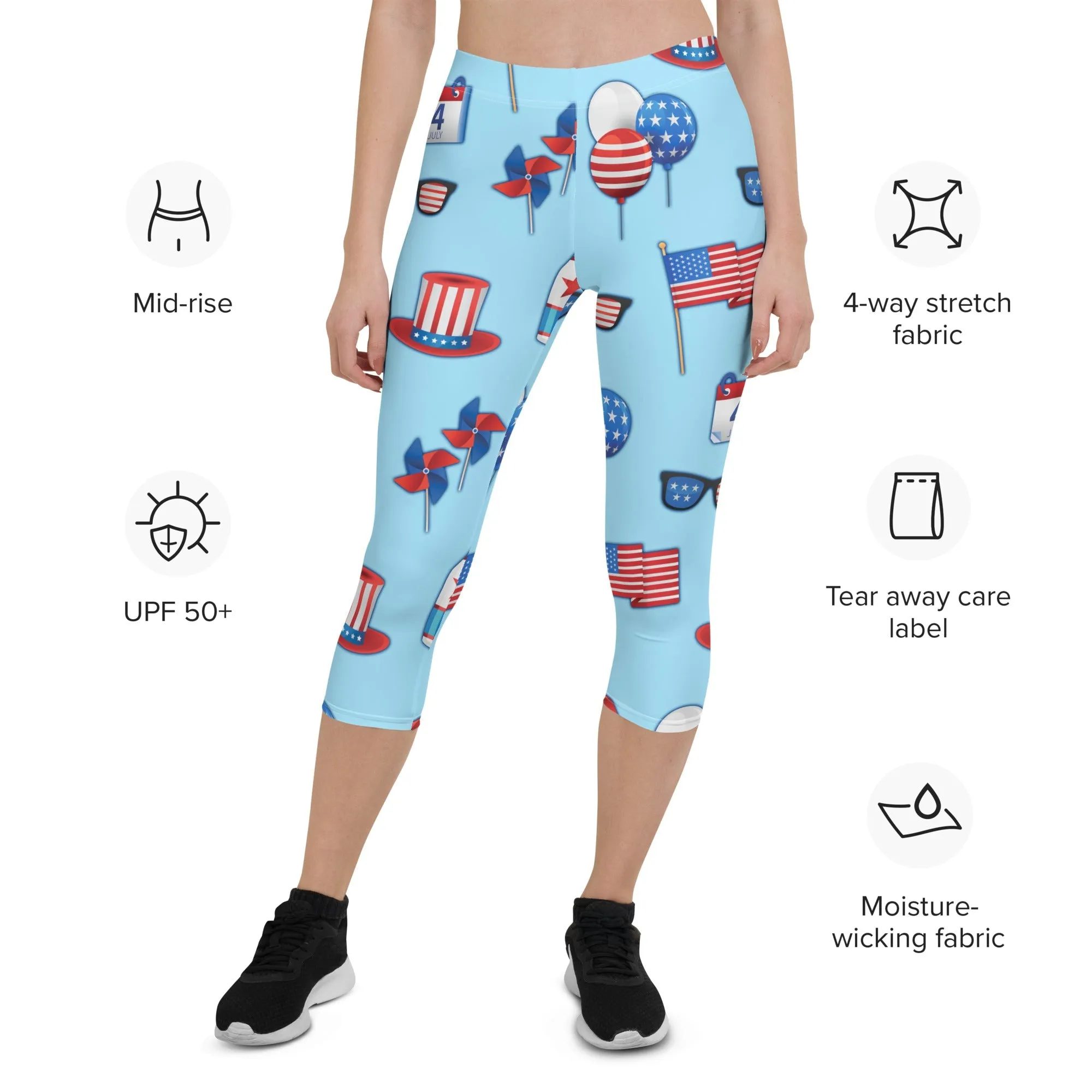 Independence Day Capris