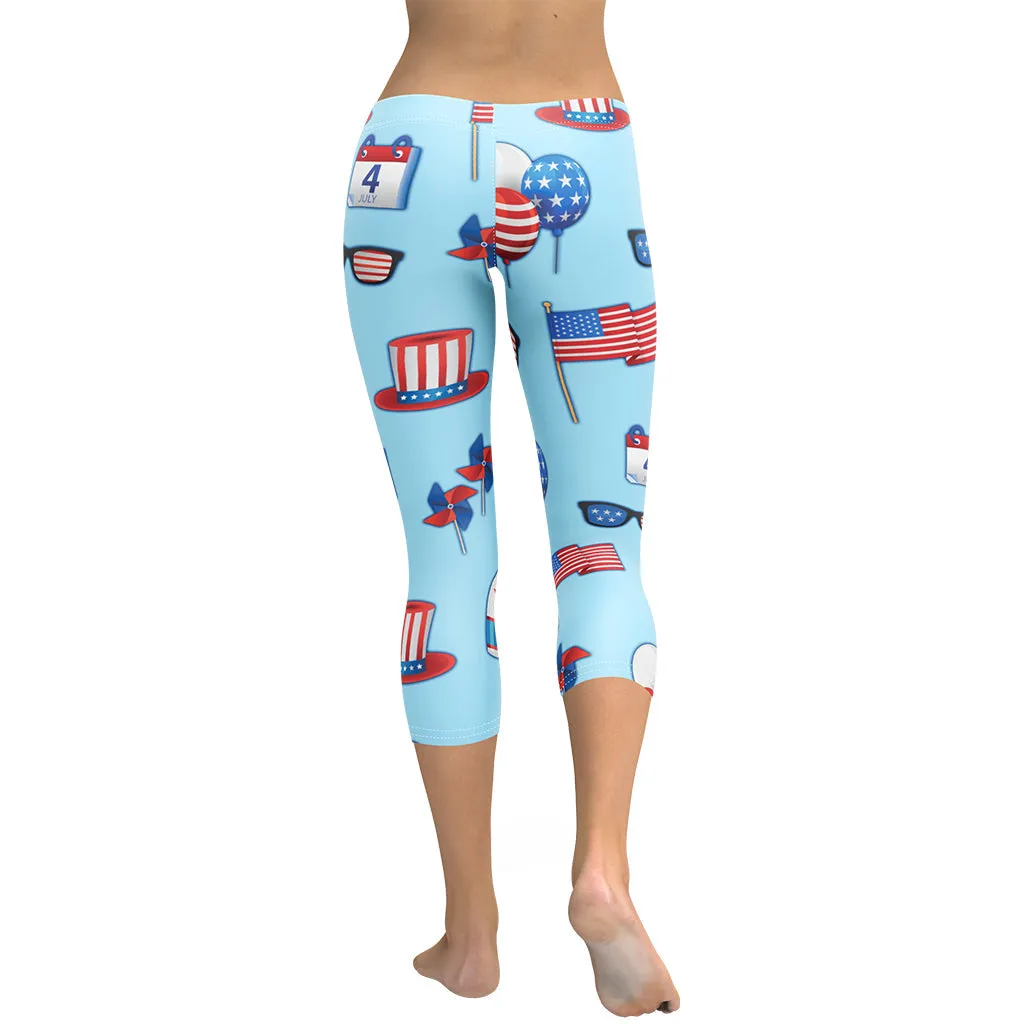 Independence Day Capris