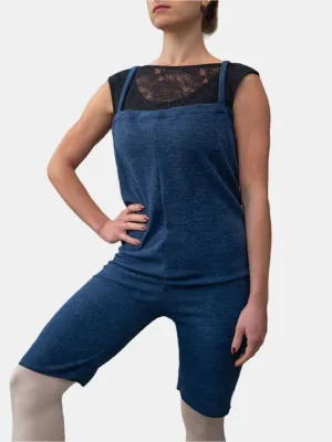 Indigo Warm-up Dance Romper MP925