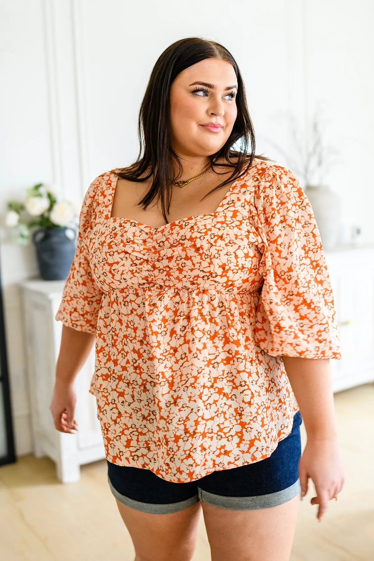 Inez Floral Blouse