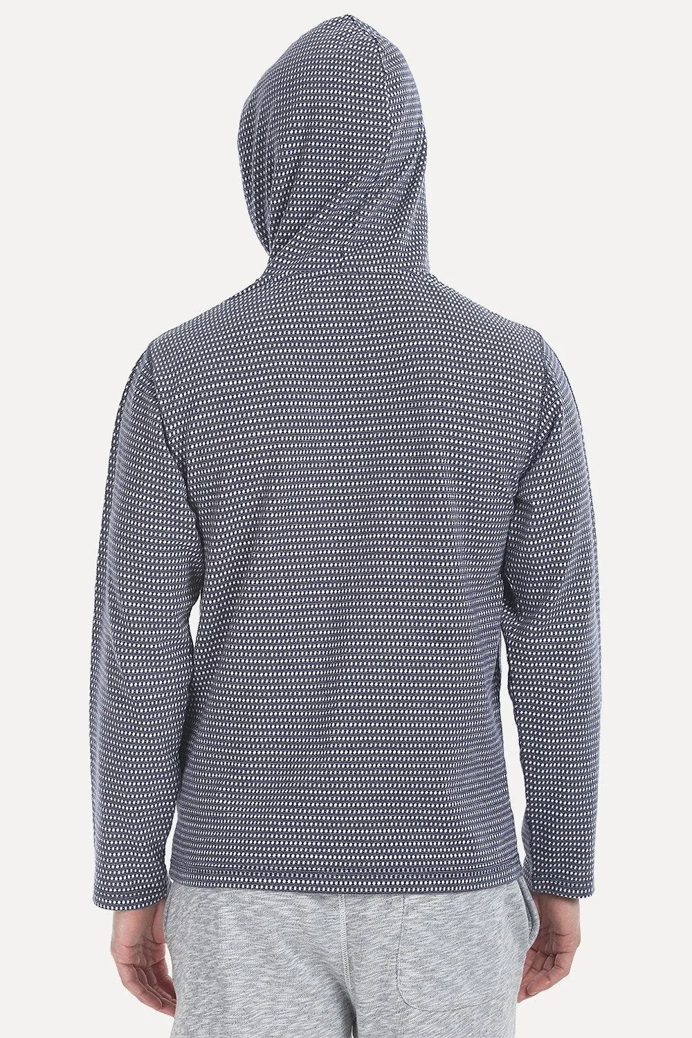 Jacquard Soft Cotton Hoodie