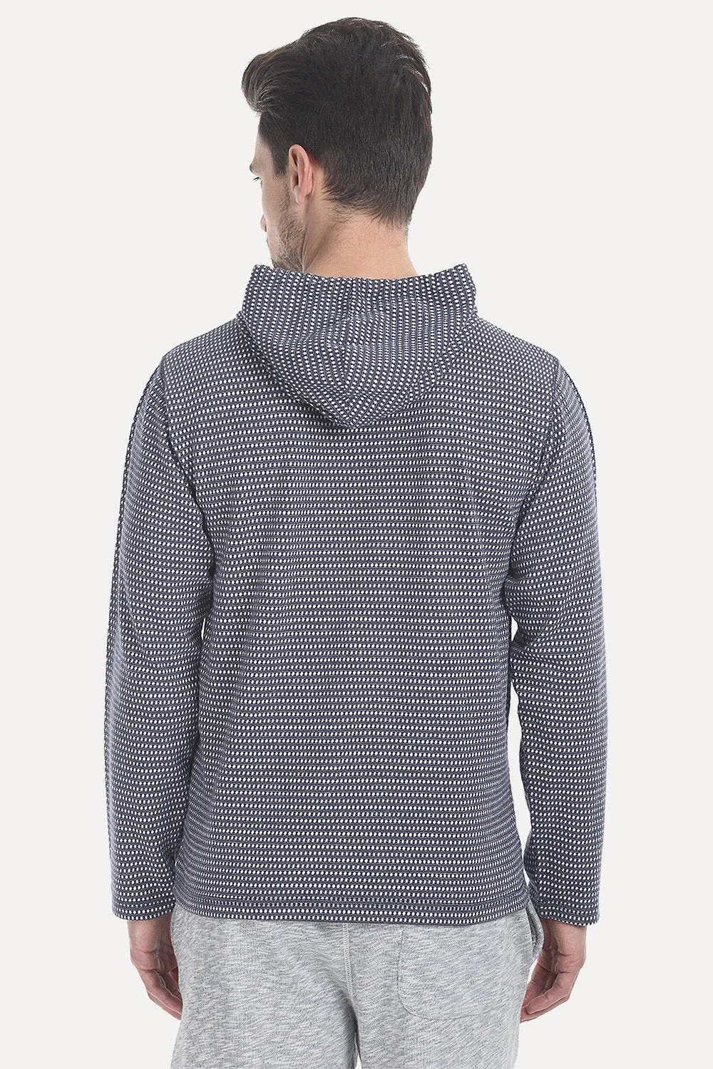 Jacquard Soft Cotton Hoodie