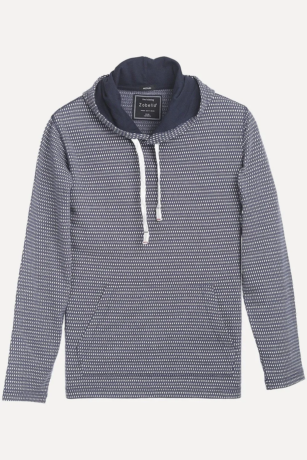 Jacquard Soft Cotton Hoodie