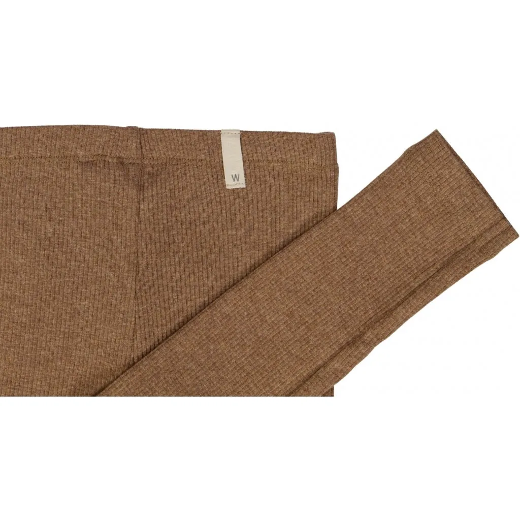 Jersey Leggings - coffee melange