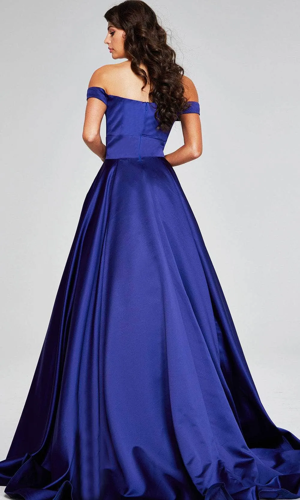 Jovani 40787 - Sweetheart Off-Shoulder Prom Gown