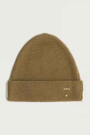 Knitted Beanie, Peanut