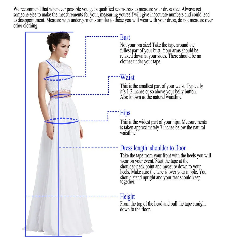 Light blue long bridesmaid dresses