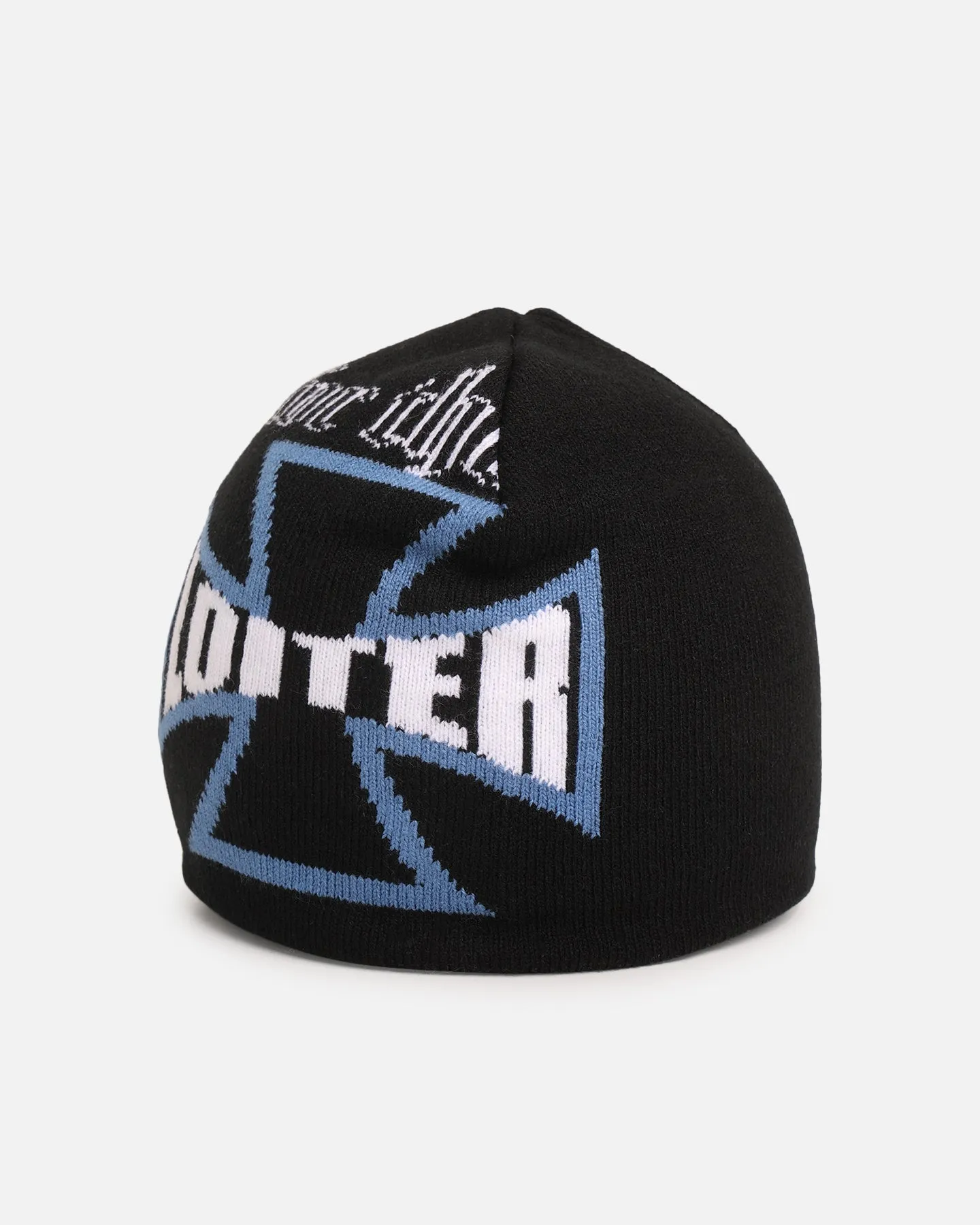 Loiter Motor Knit Skully Black/Blue