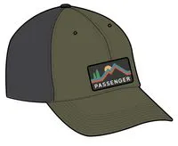 Made To Roam Mesh Snapback Cap - Khaki
