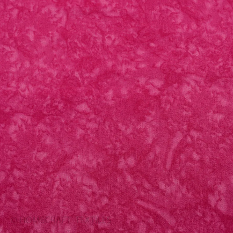 Magenta Tie Dye Abstract Cotton Print