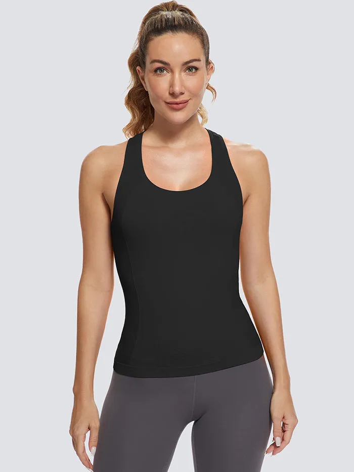 MATHCAT Women Racerback Seamless Running Tank Tops Wholesale Tank Tops in Bulk
