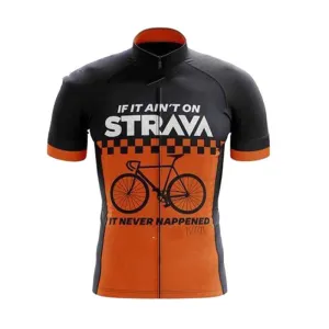 Men's Blue Breathable Cycling Jersey for Summer