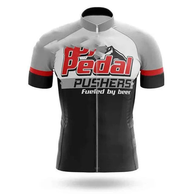 Men's Blue Breathable Cycling Jersey for Summer