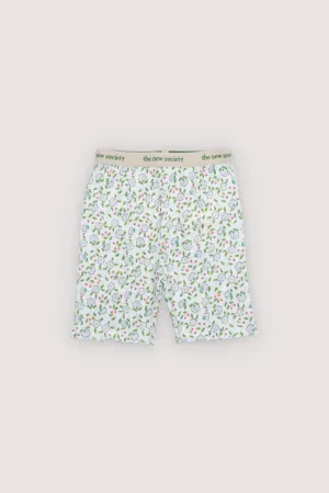 Nicolette Biker Short Jasmine Flowers Print
