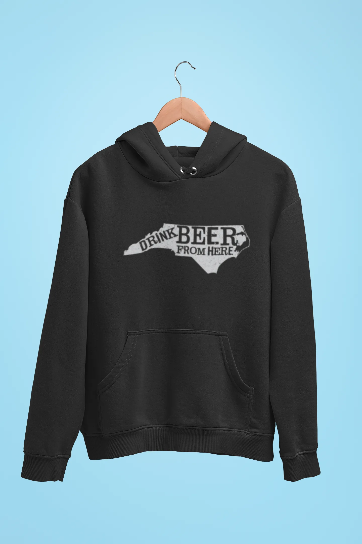 North Carolina Drink Beer From Here® - Craft Beer Hoodie