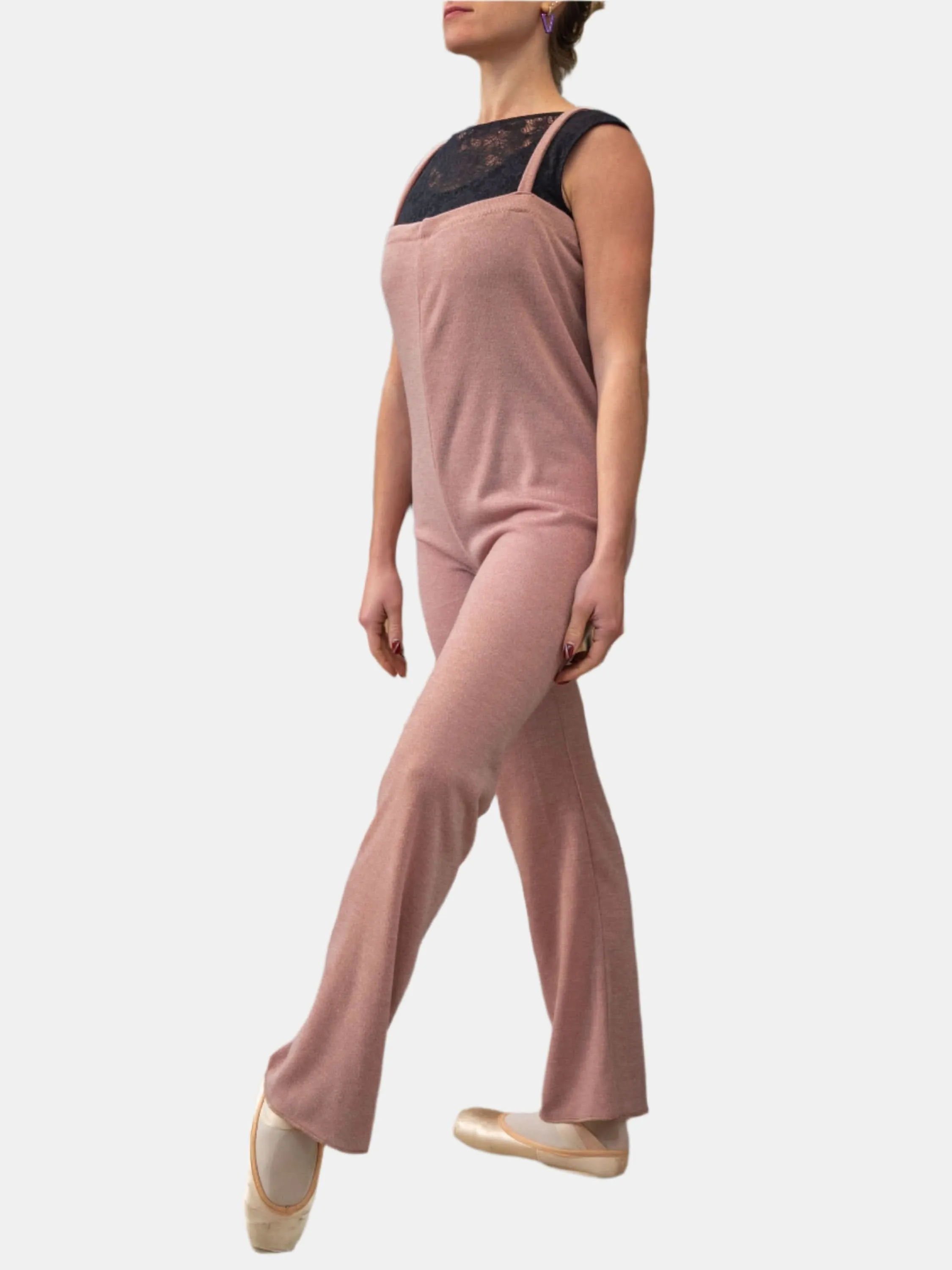 Old Rose Warm-up Dance Overalls MP5055