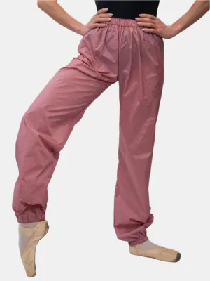 Old Rose Warm-Up Dance Trash Bag Pants MP5003
