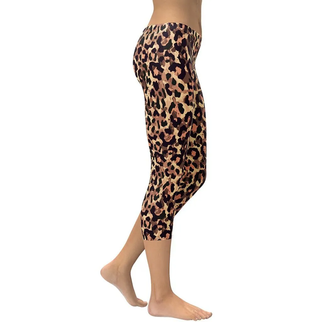 Original Leopard Capris