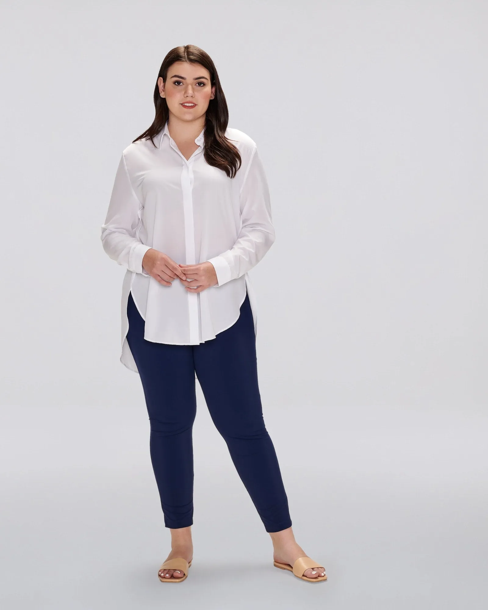 Orpha Tunic Top | White