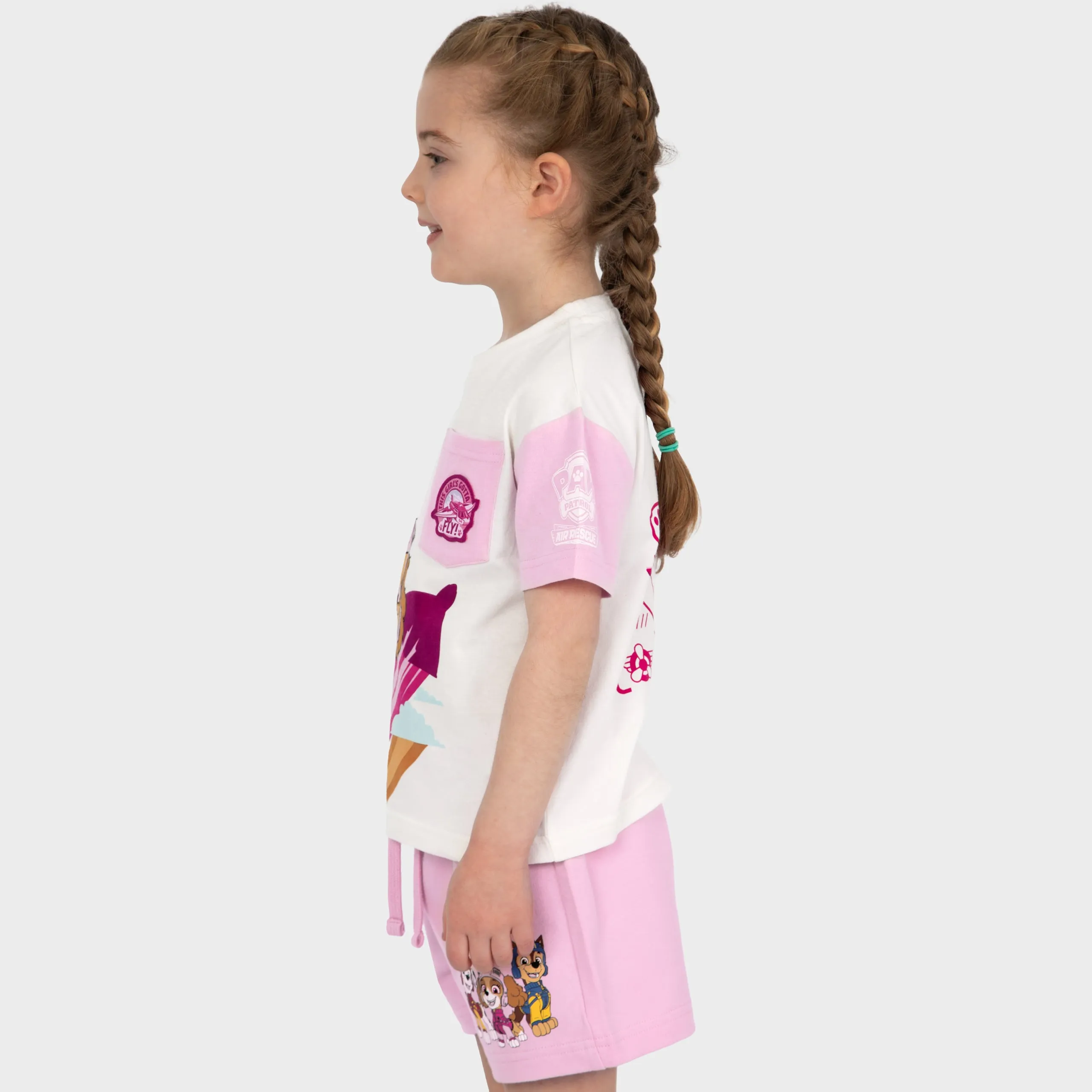 PAW Patrol T-Shirt and Shorts – Skye