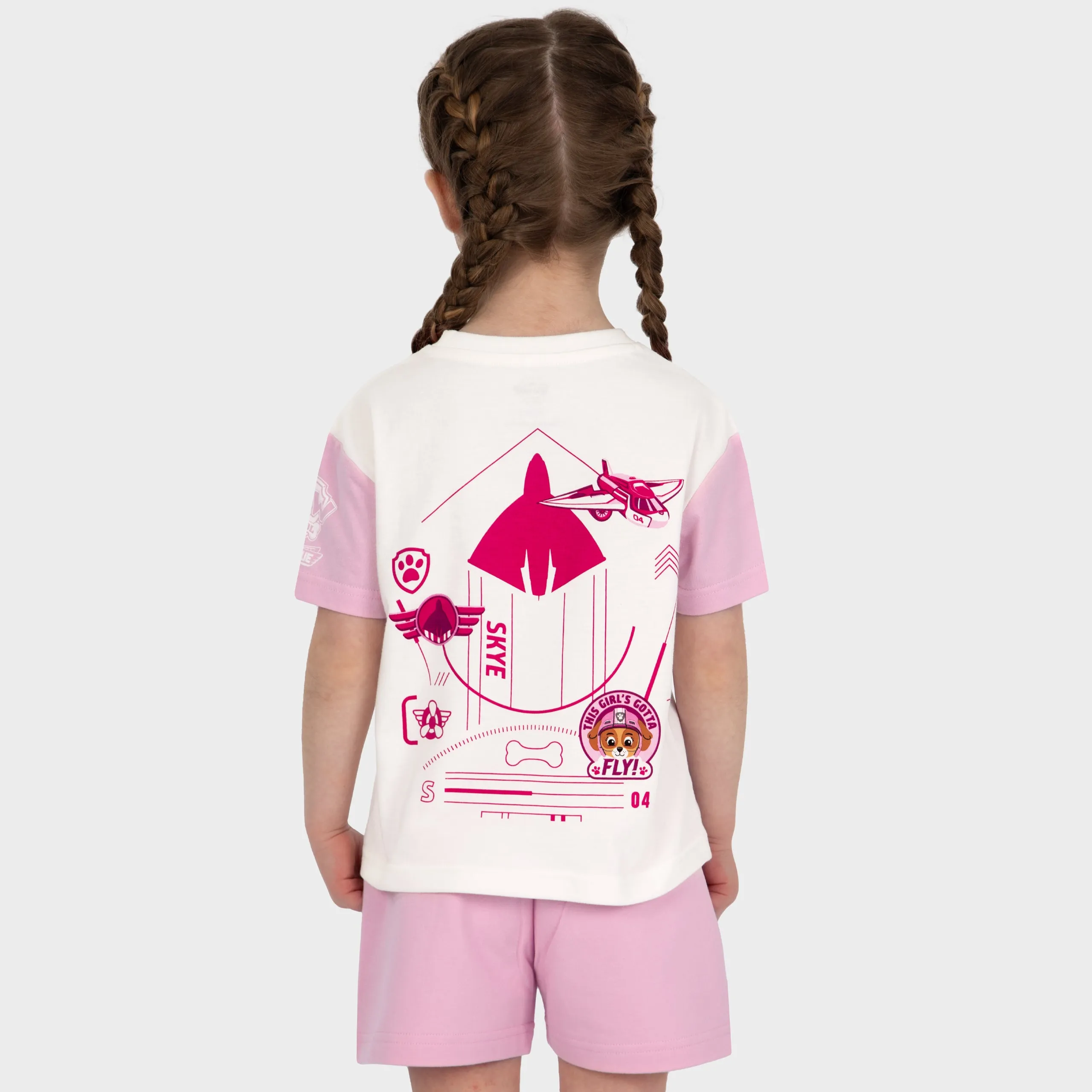 PAW Patrol T-Shirt and Shorts – Skye