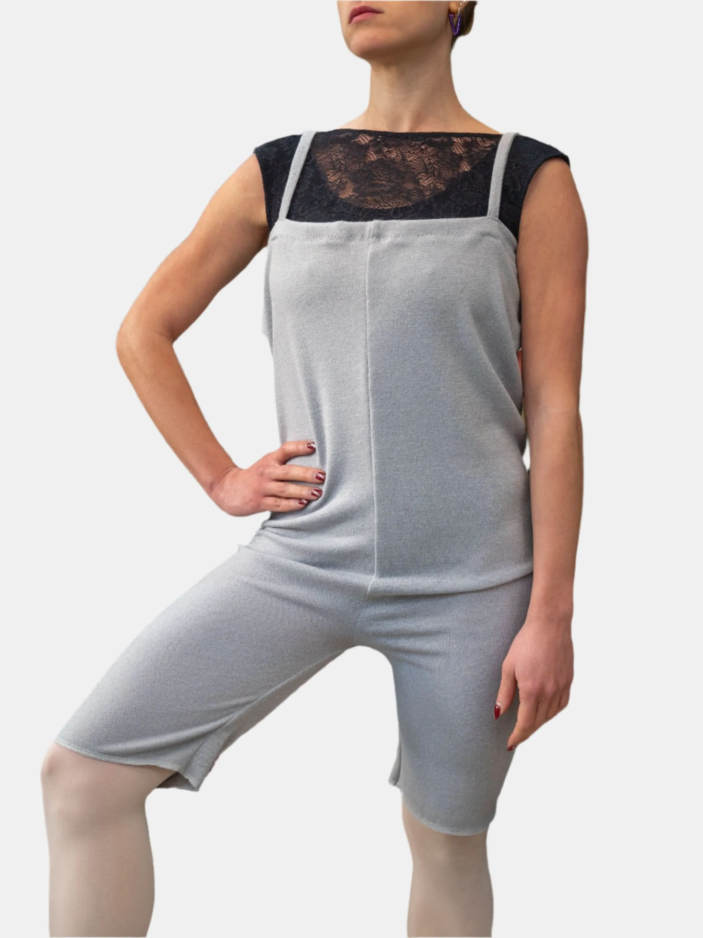 Pearl Warm-up Dance Romper MP925