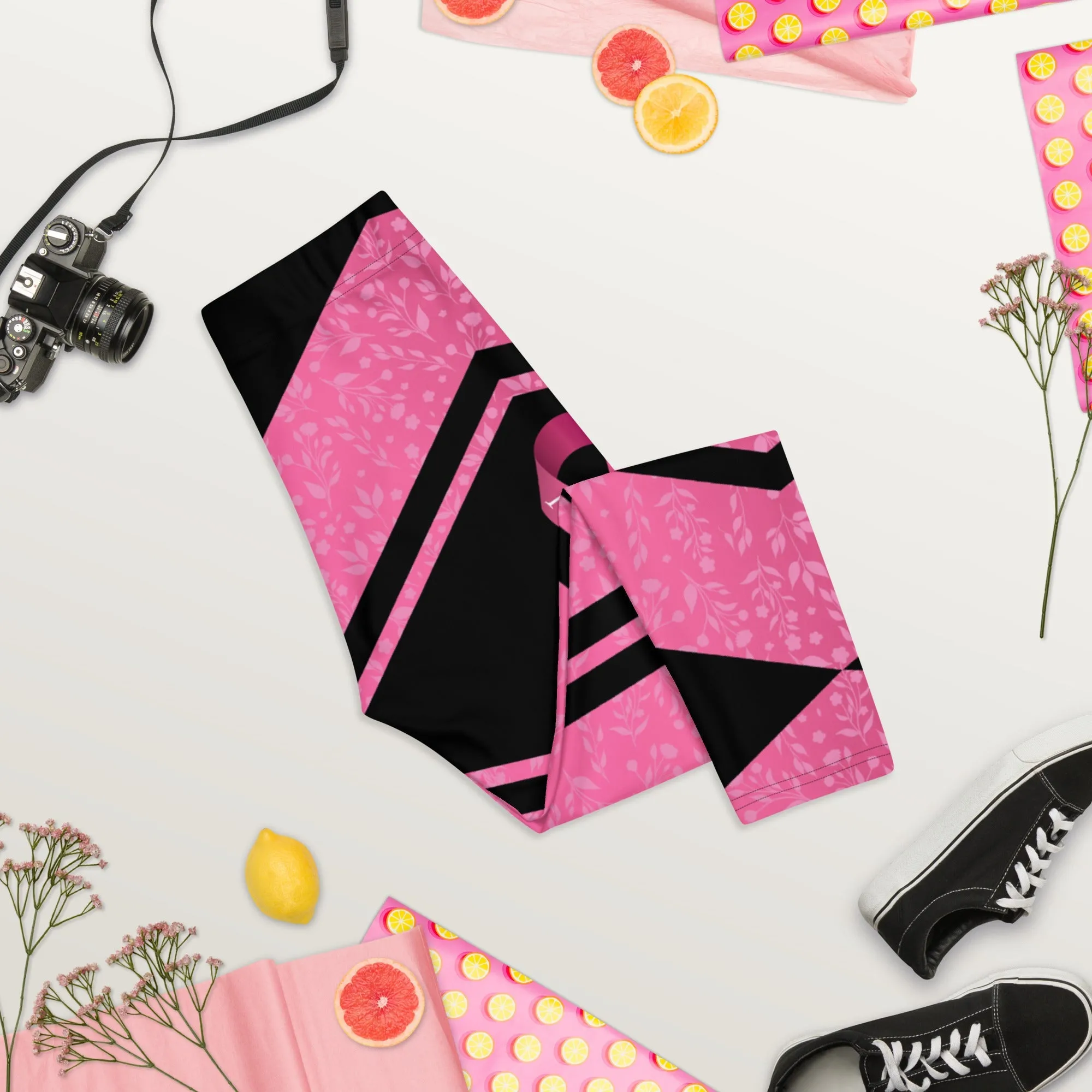 Pink Ribbon Warrior Capris