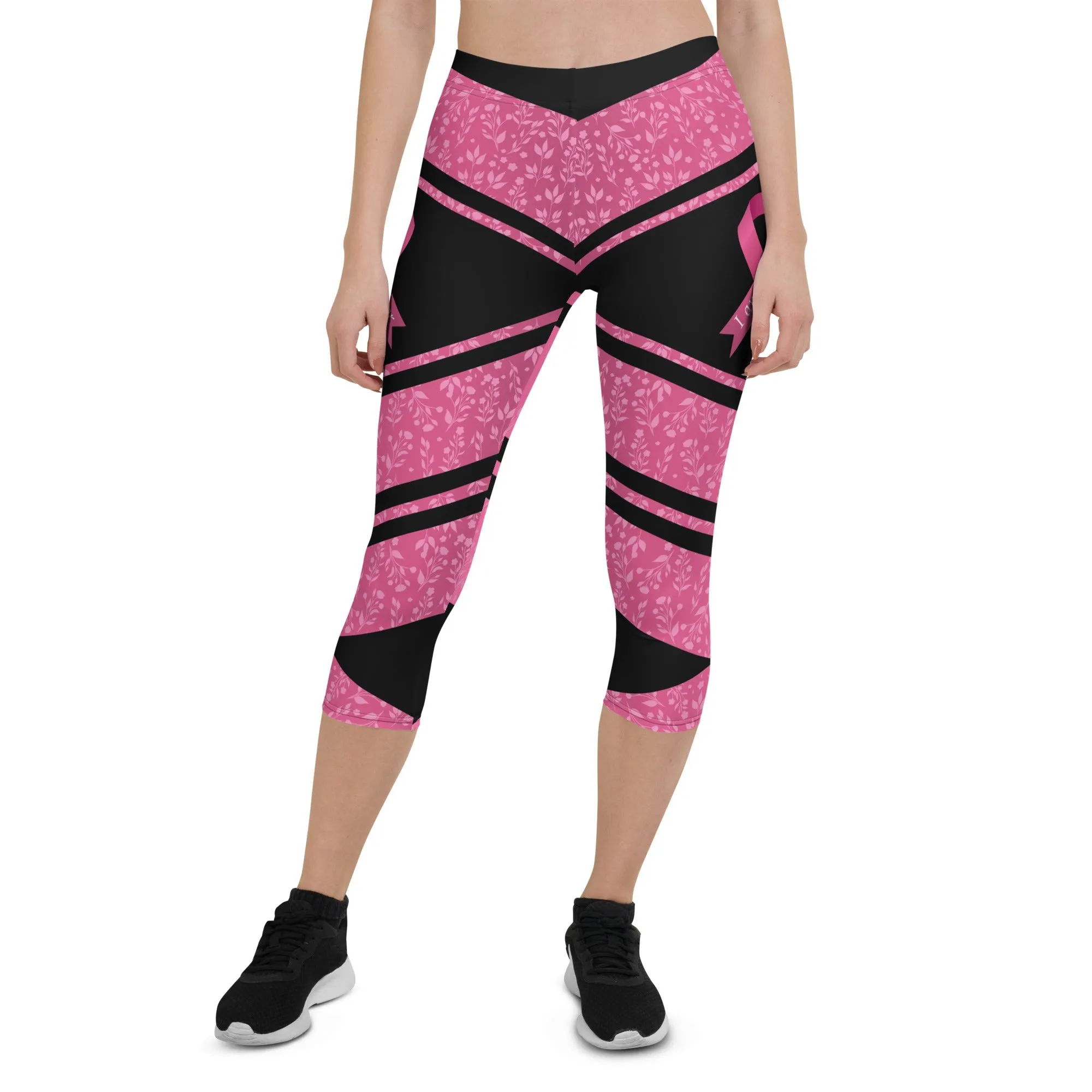 Pink Ribbon Warrior Capris