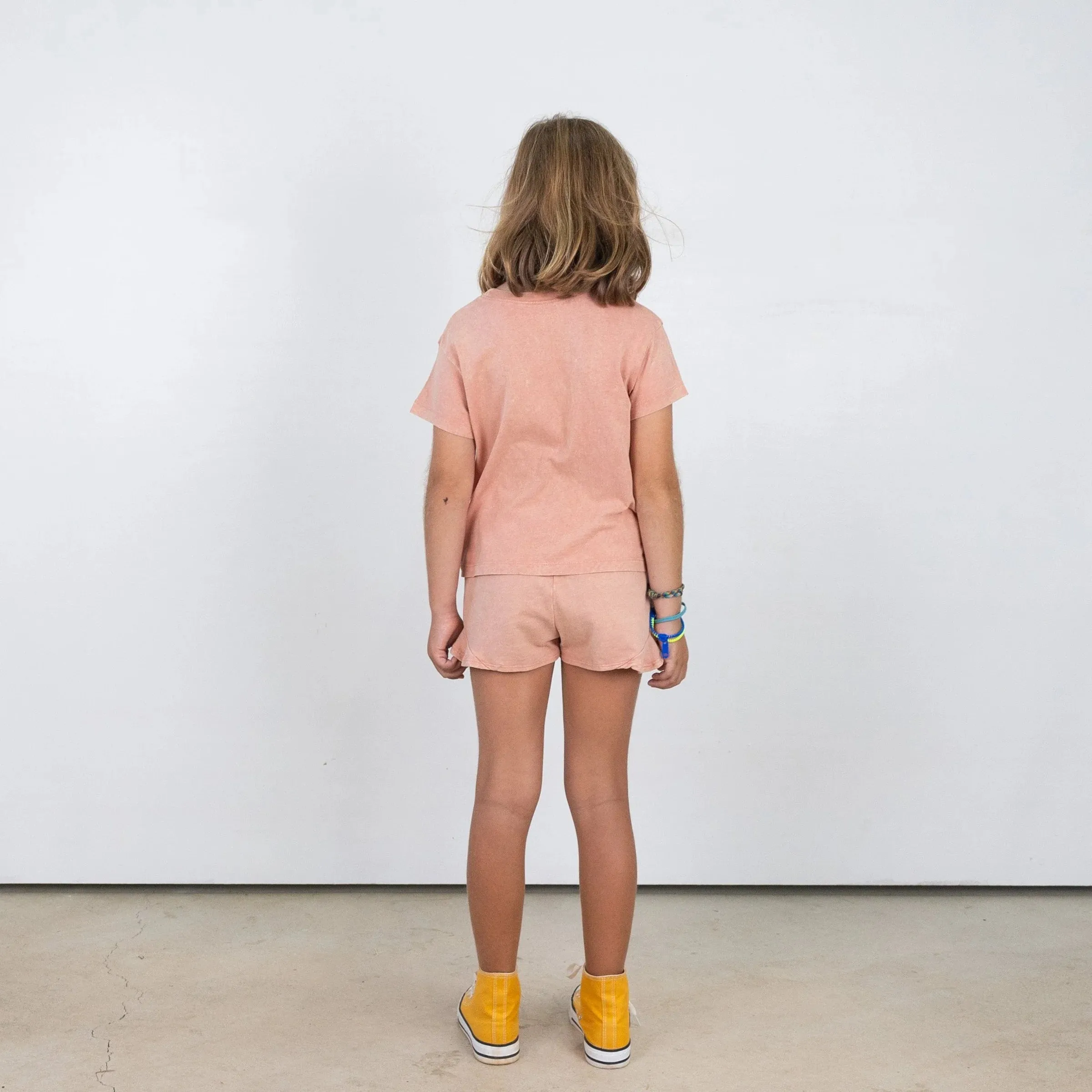 Pink Ruffle Shorts