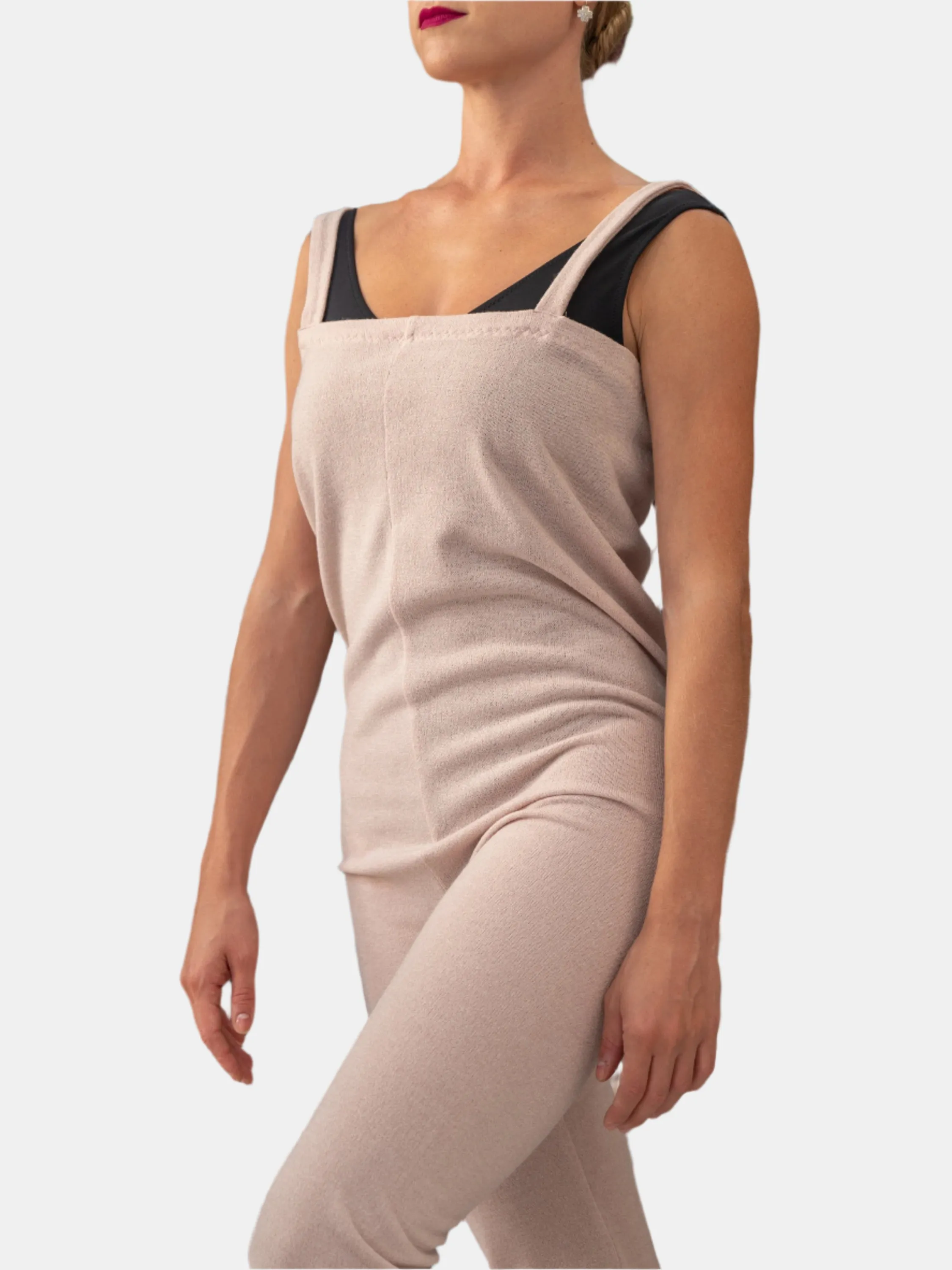 Pink Warm-up Dance Overalls MP5055
