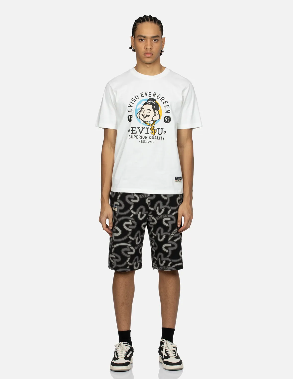 Playful Godhead Print Regular Fit T-Shirt