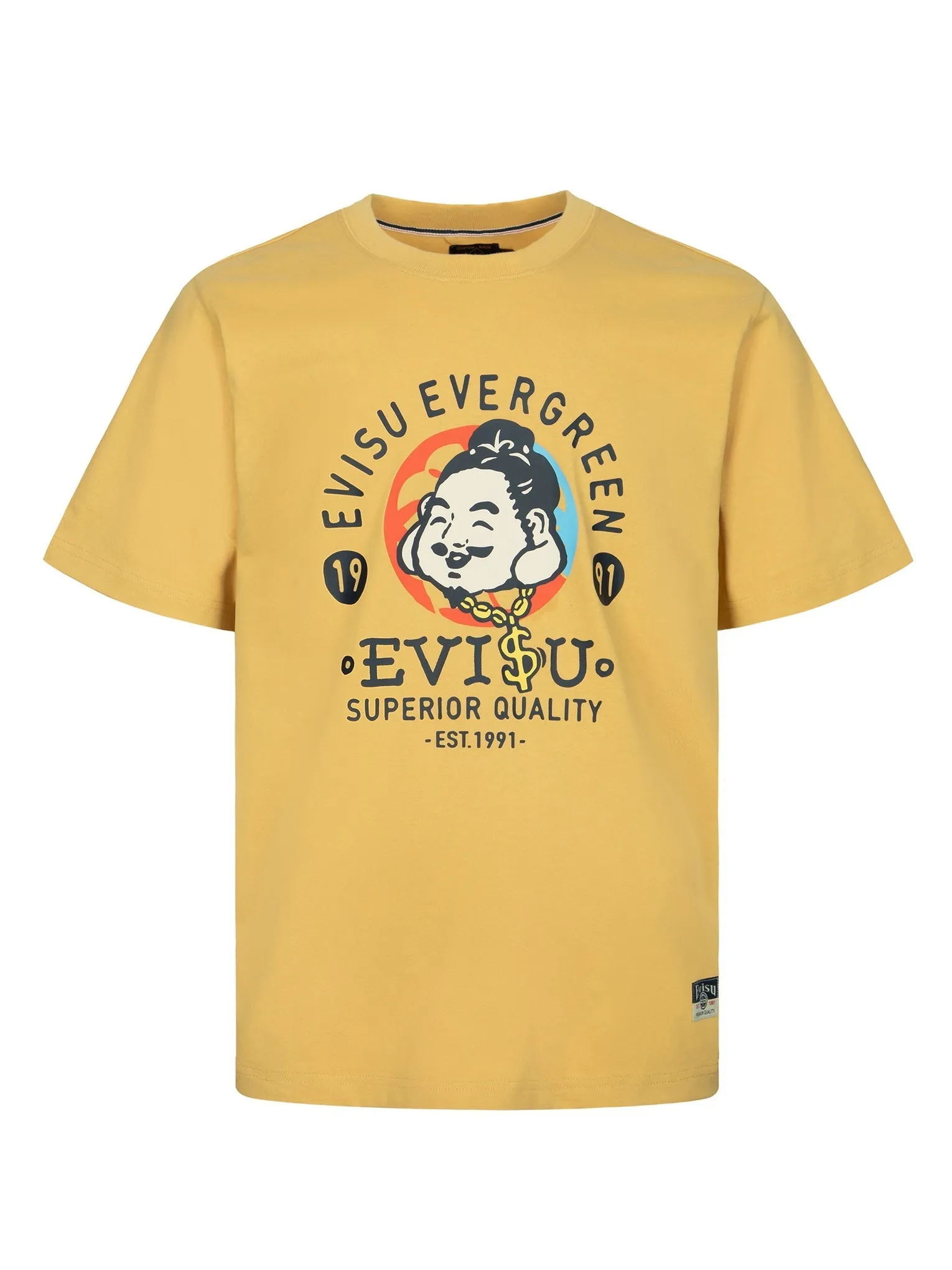 Playful Godhead Print Regular Fit T-Shirt