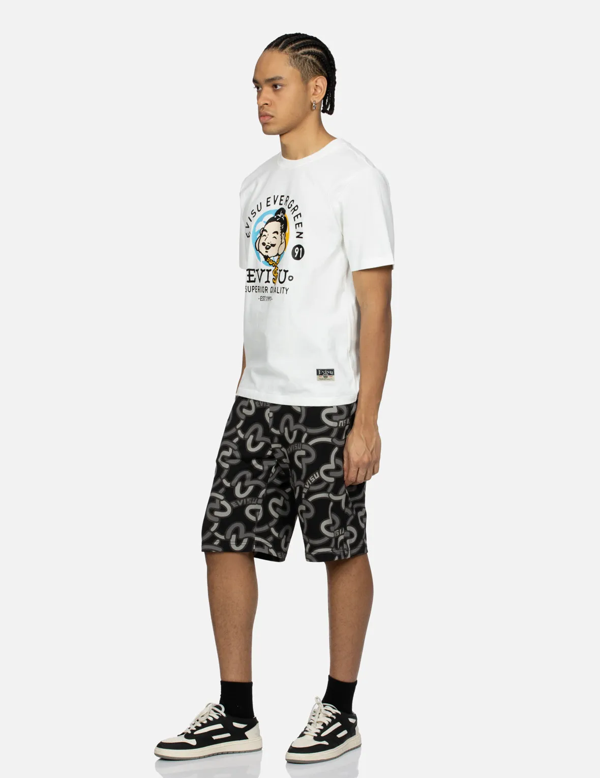 Playful Godhead Print Regular Fit T-Shirt