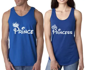 Prince & Princess Couple Matching Tank Tops – Comfortable & Stylish | Sold Separately in Unisex Sizes
