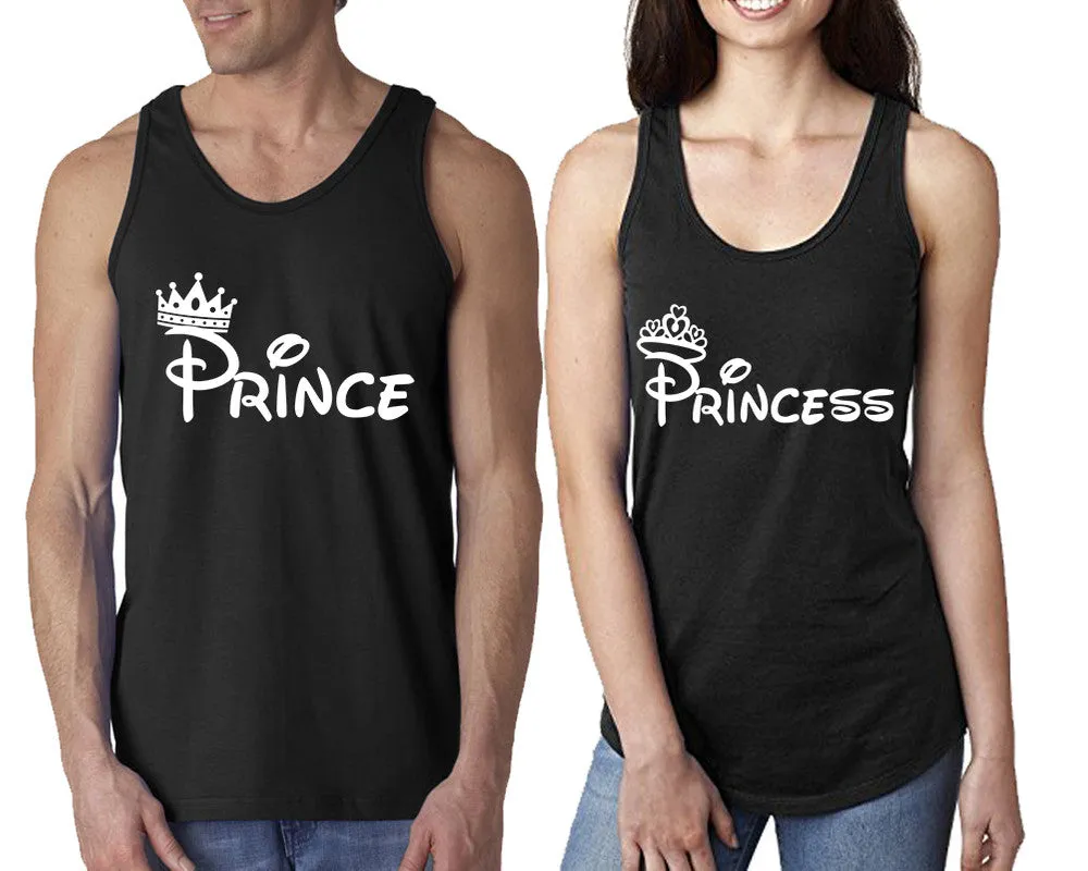 Prince & Princess Couple Matching Tank Tops – Comfortable & Stylish | Sold Separately in Unisex Sizes