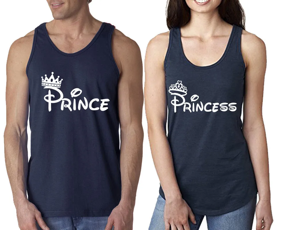 Prince & Princess Couple Matching Tank Tops – Comfortable & Stylish | Sold Separately in Unisex Sizes