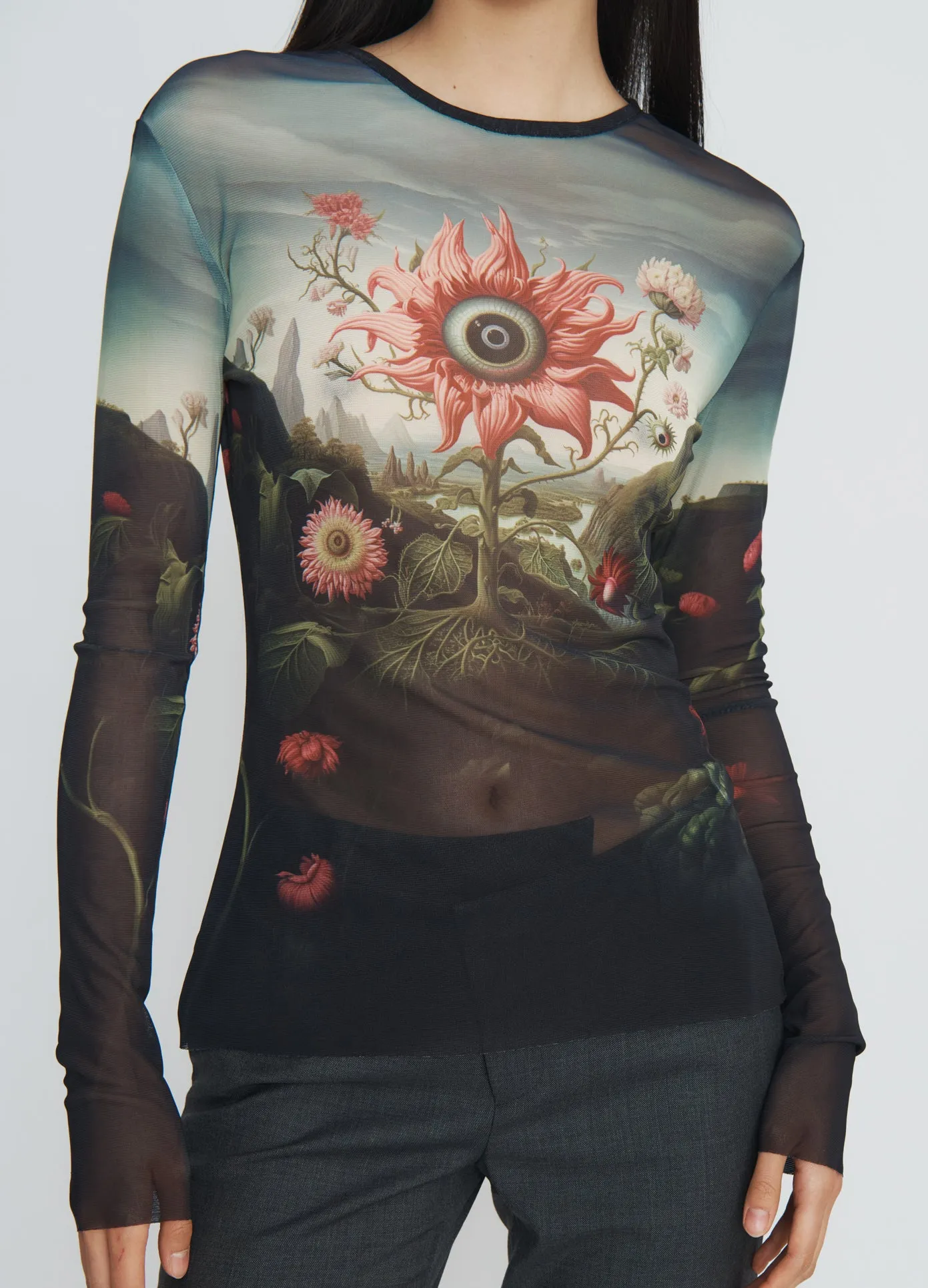 Printed Mesh Top