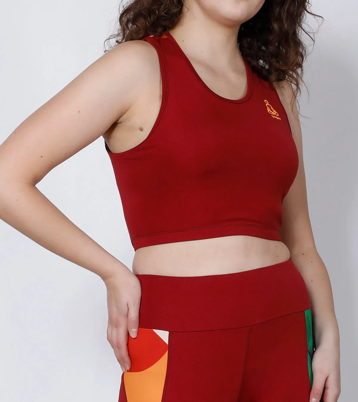 Red Compression Top