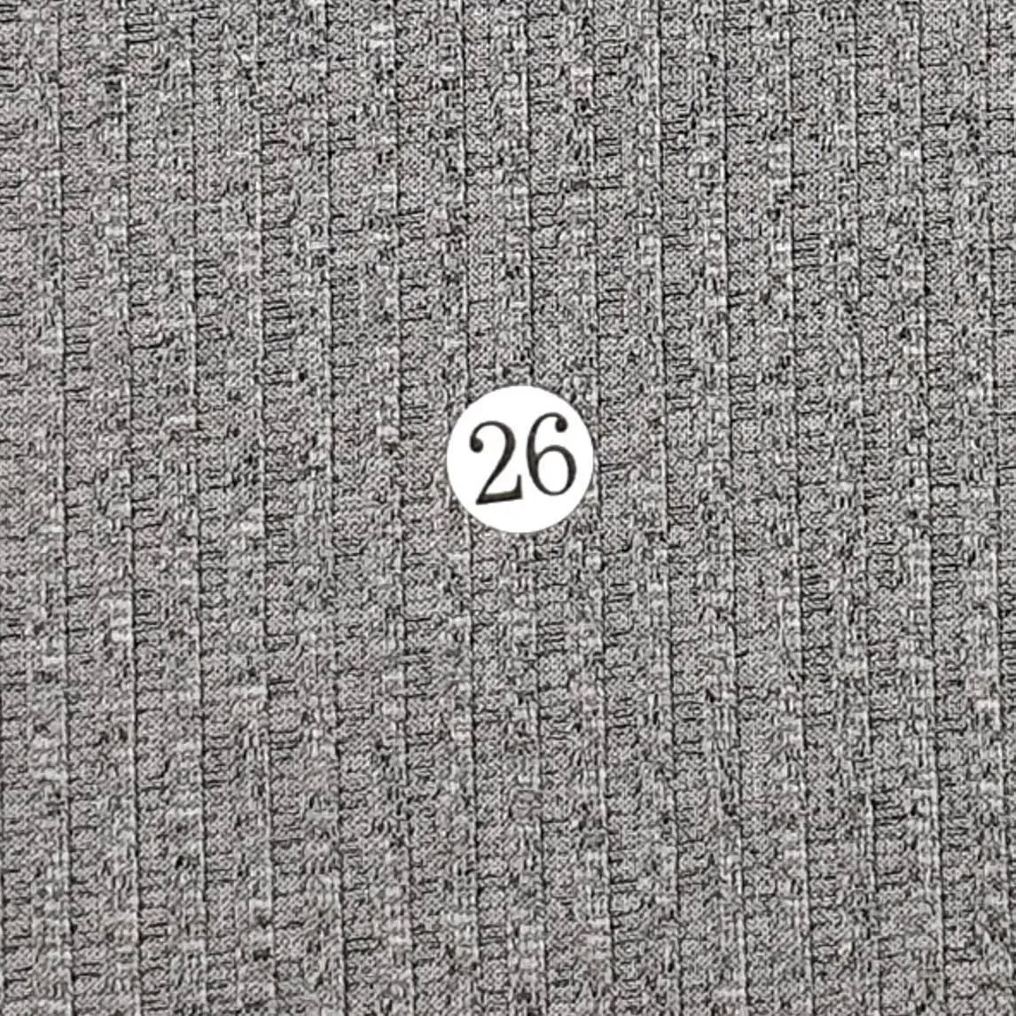 Rib Poly Span Knit Fabric - FAB1030