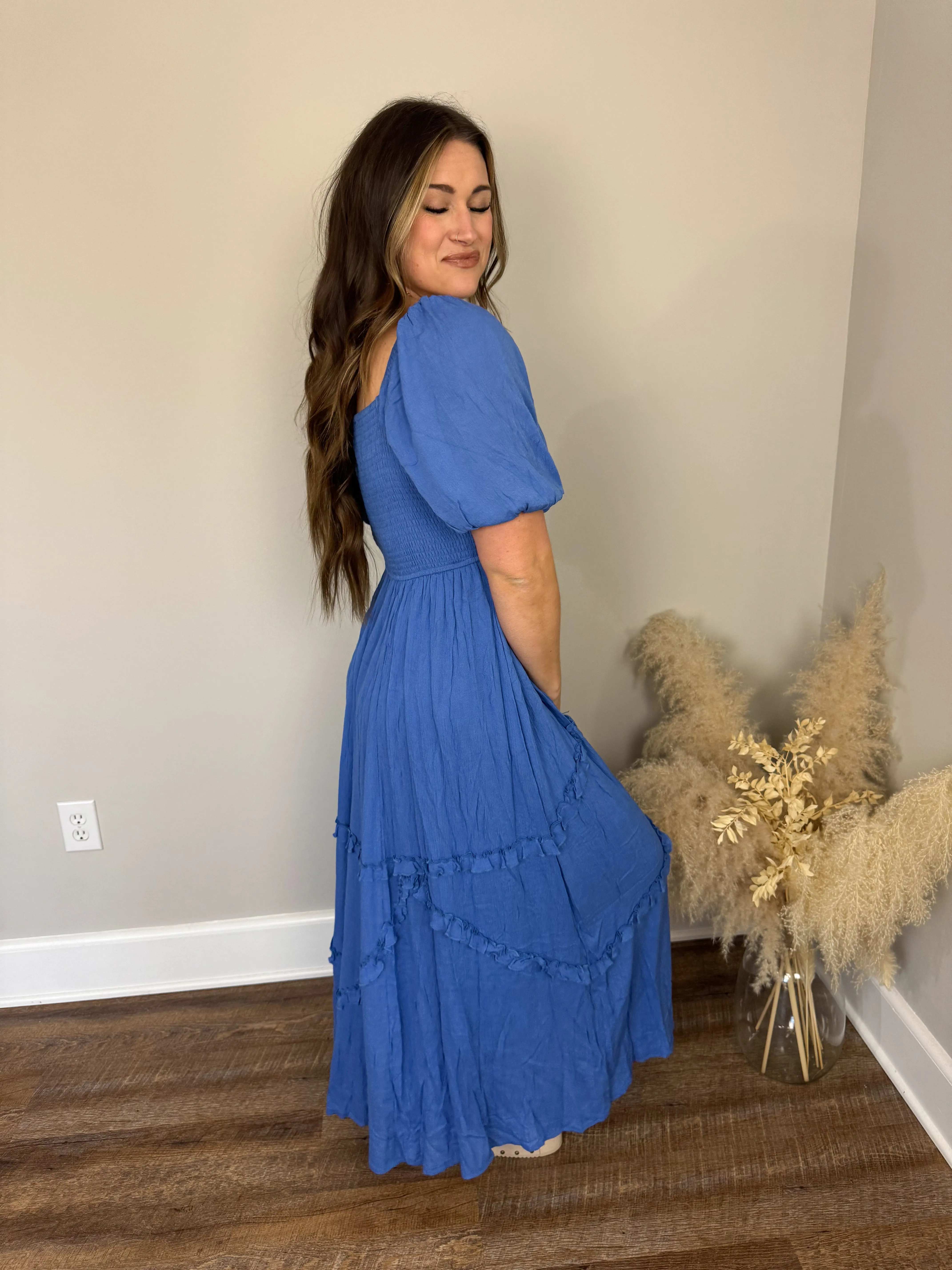 Rosewood Ruffled Dress