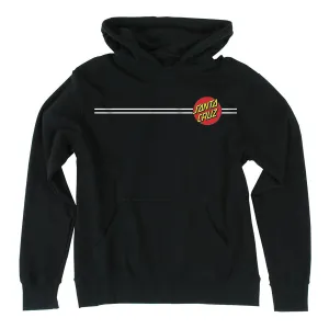 Santa Cruz Classic Dot Youth P/O Hoodie Black