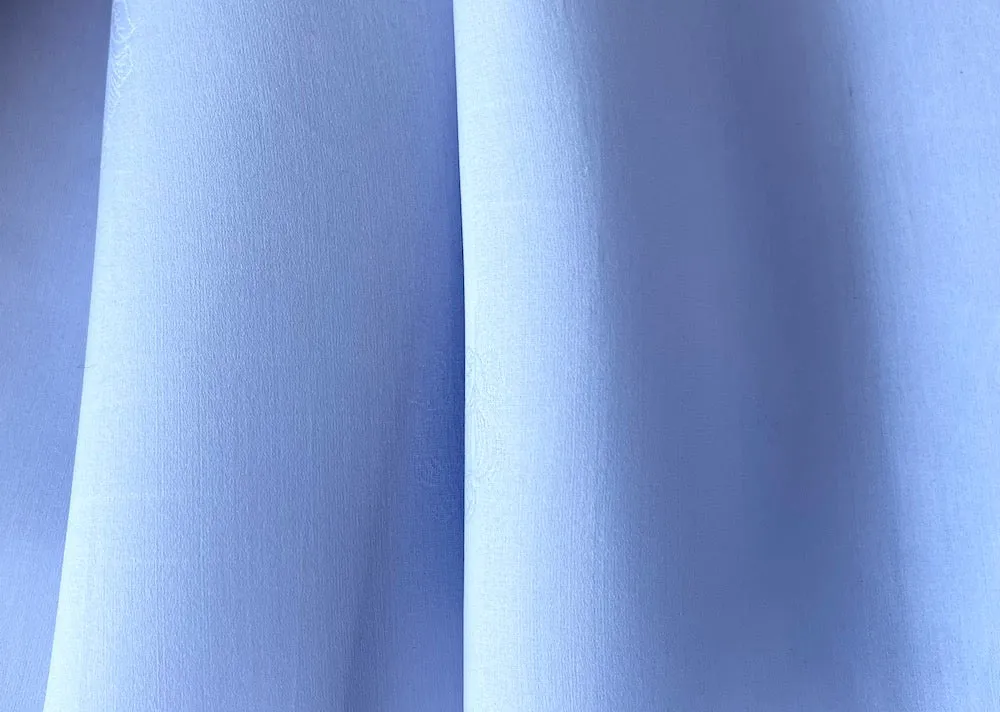 Semi-Sheer Lavender Mist Silk Satin Organza (Made in Italy)