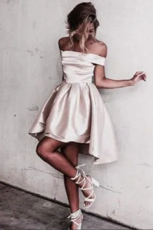 Sexy Off the Shoulder Short Prom Dresses Short Homecoming Dresses N2363