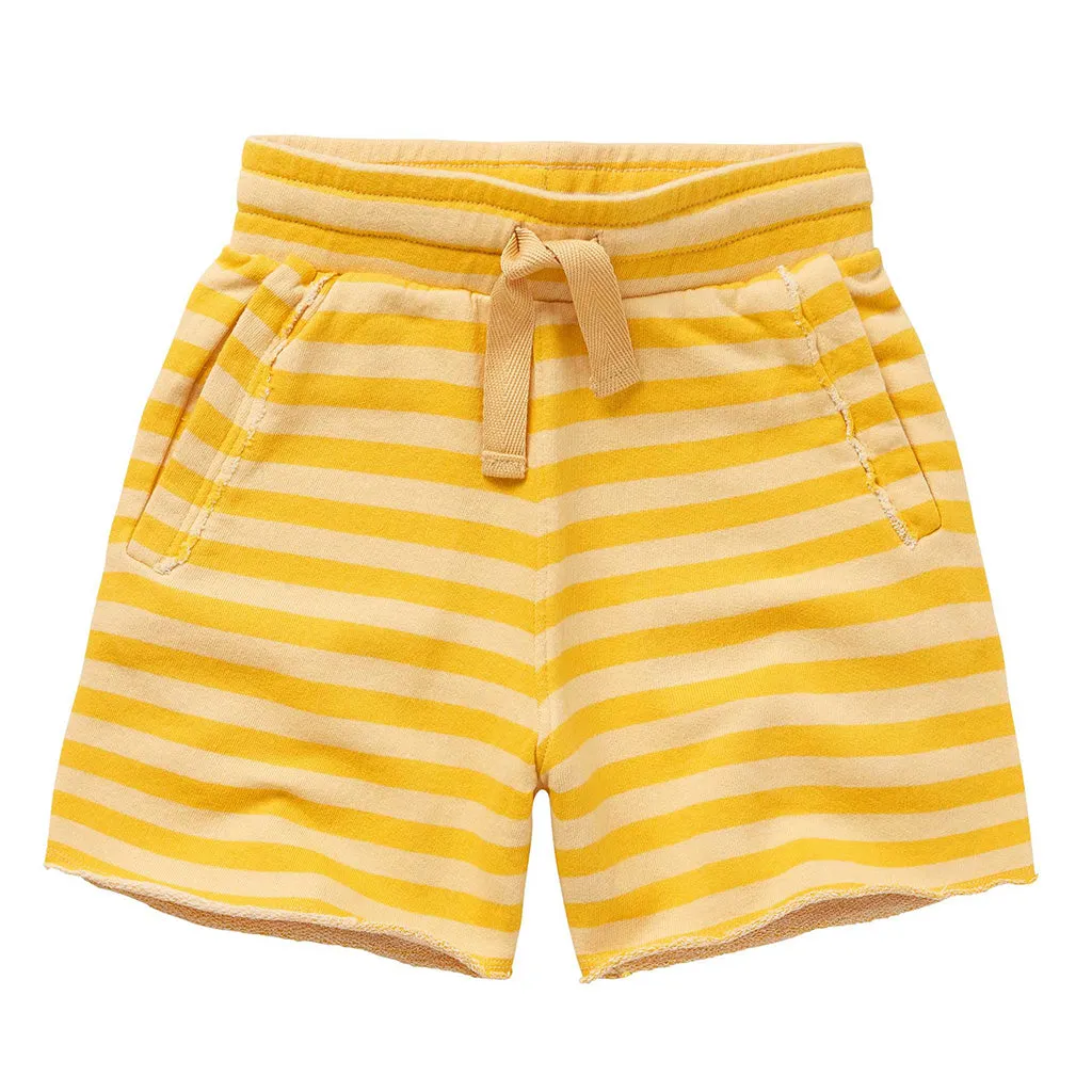 Short Oversized Lemon Twist Stripe