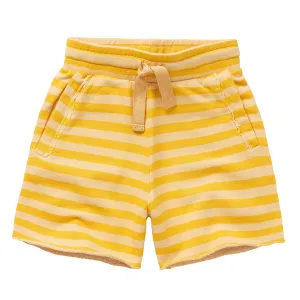 Short Oversized Lemon Twist Stripe