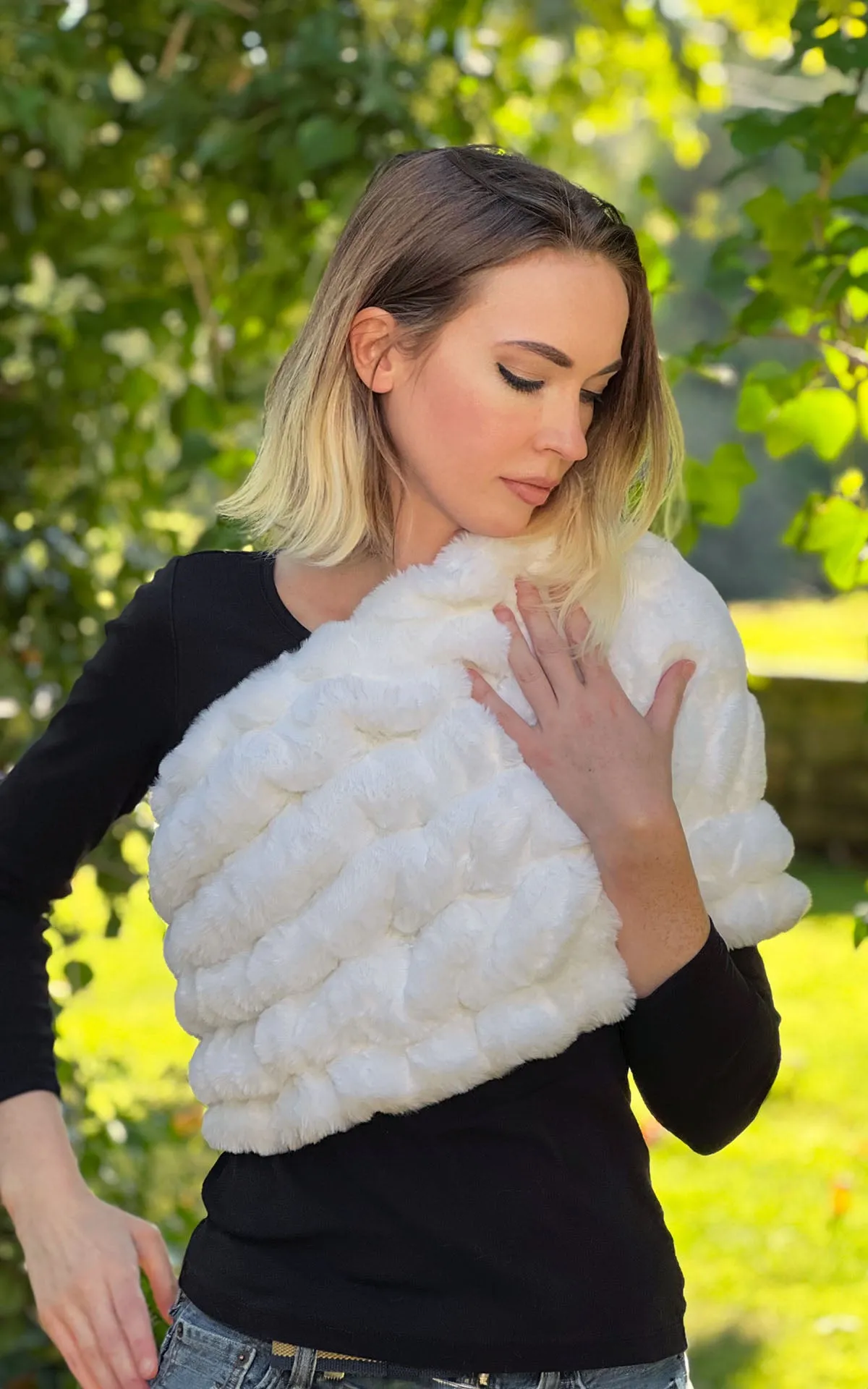 Shoulder Wrap - Royal Opulence Faux Furs